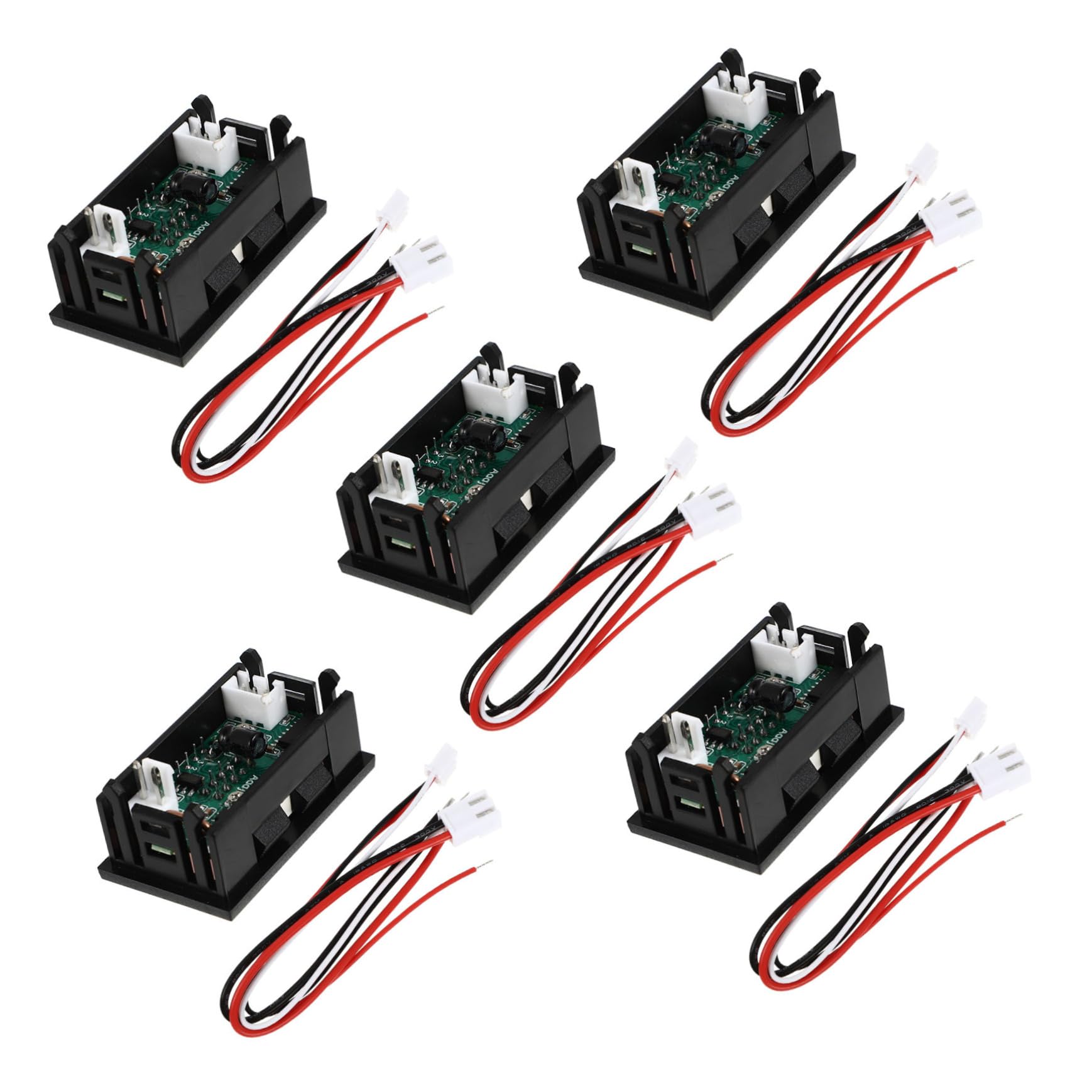 HOLIDYOYO 5Stücke Digitalvoltmeter Amperemeter Stromtester Klarer LCD Display für Präzise Spannungs und Strommessung für Dc Anwendungen und Batterieüberwachung HOLIDYOYO 5Stücke Digitalvoltmeter Amperemeter Stromtester Klarer LCD Display für Präzise Spannungs und Strommessung für Dc Anwendungen und Batterieüberwachung von HOLIDYOYO