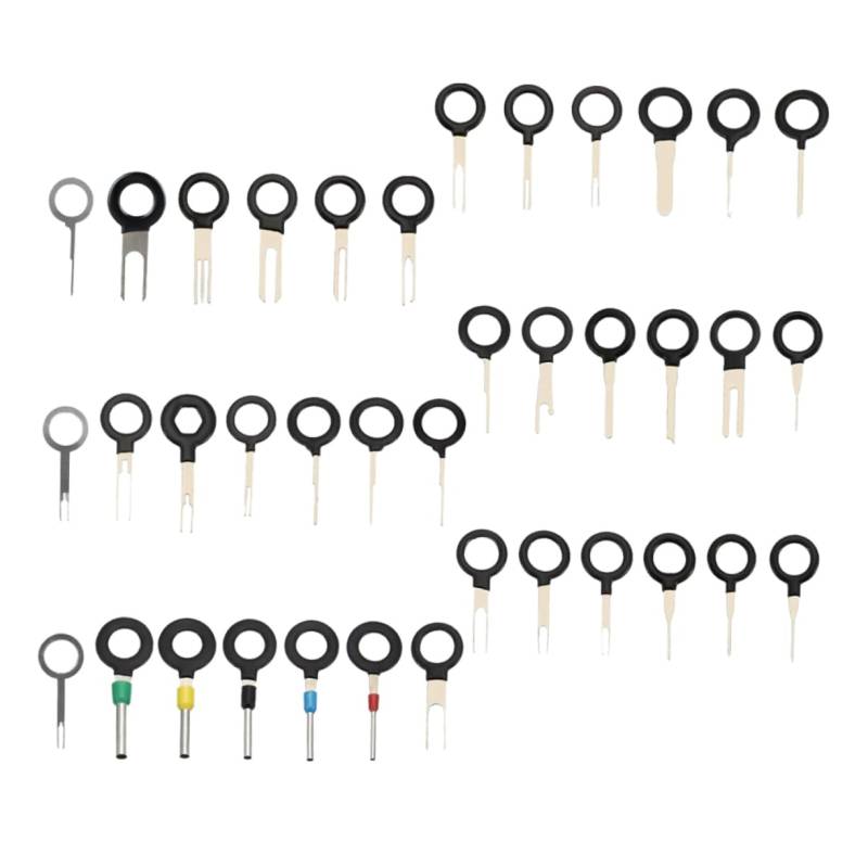 HOLIDYOYO 82Stücke Teiliges Auto Terminal Extraktor Werkzeugset Kfz Stecker Pin Entferner Für Einfache Anwendung Für Motorräder Und Elektronische Geräte Langlebig Und Sicher von HOLIDYOYO