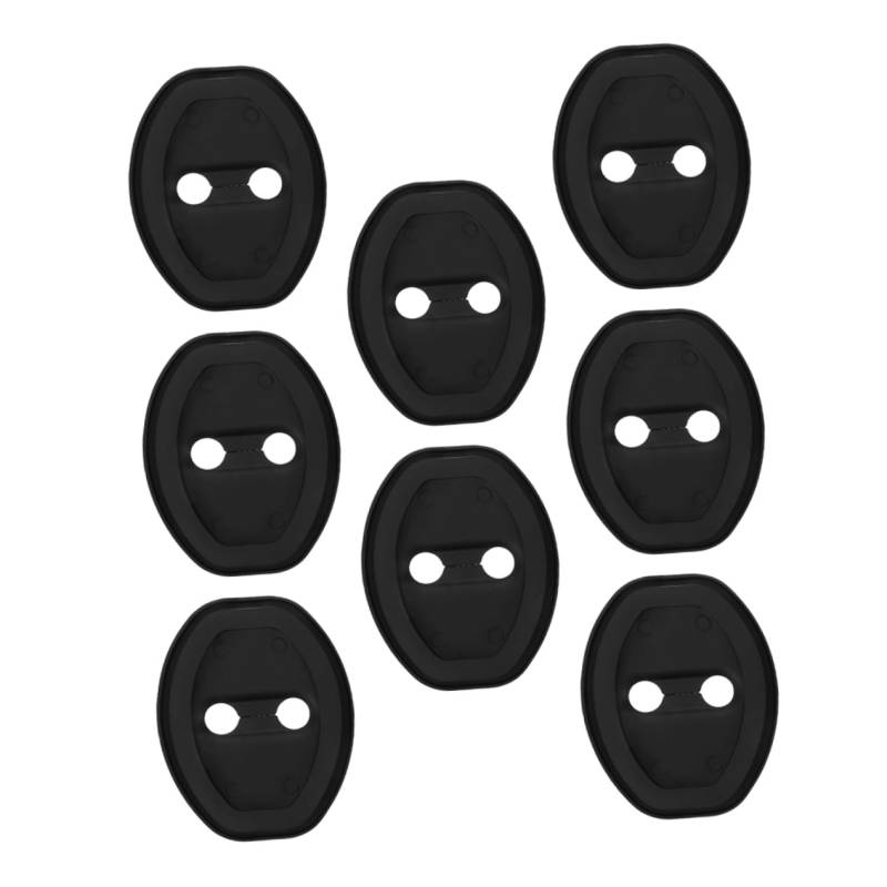 HOLIDYOYO 8Stücke Silikon Türschloss Verriegelungsabdeckung Universeller Schutz Für Autotürschlösser Dämpfende Pads Zur Vermeidung Von Kratzern Und Beschädigungen Langlebig von HOLIDYOYO
