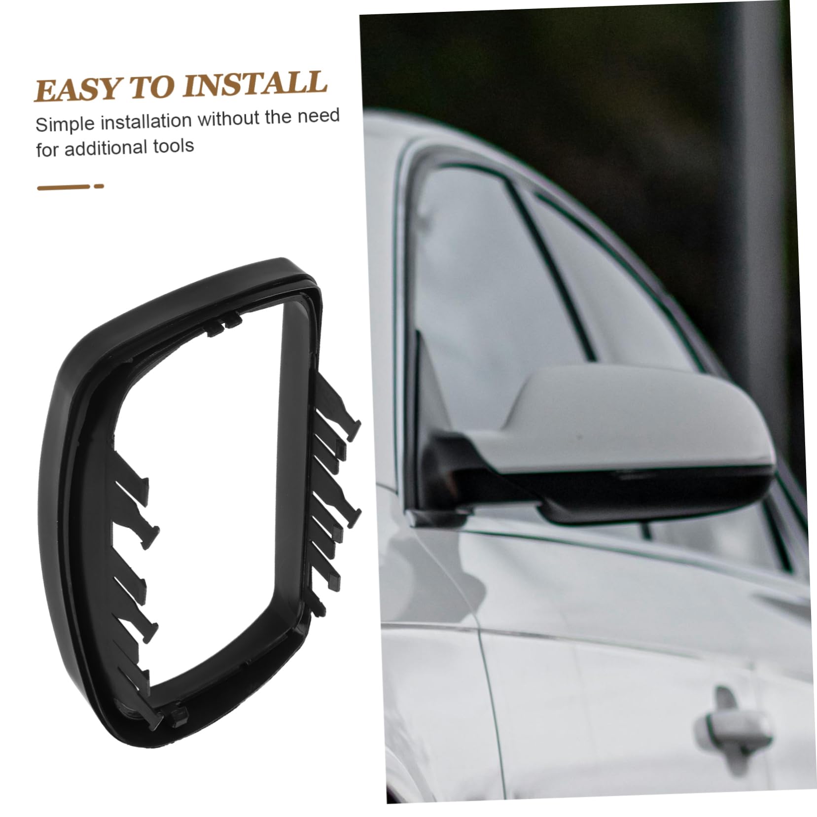 HOLIDYOYO Auto Rückspiegel Abdeckungsgehäuse für Türseitenspiegelgehäuse Elegantes Design Einfacher Installationsprozess Verbessert das Fahrerlebnis Schützt HOLIDYOYO Auto Rückspiegel Abdeckungsgehäuse für Türseitenspiegelgehäuse Elegantes Design Einfacher Installationsprozess Verbessert das Fahrerlebnis Schützt von HOLIDYOYO