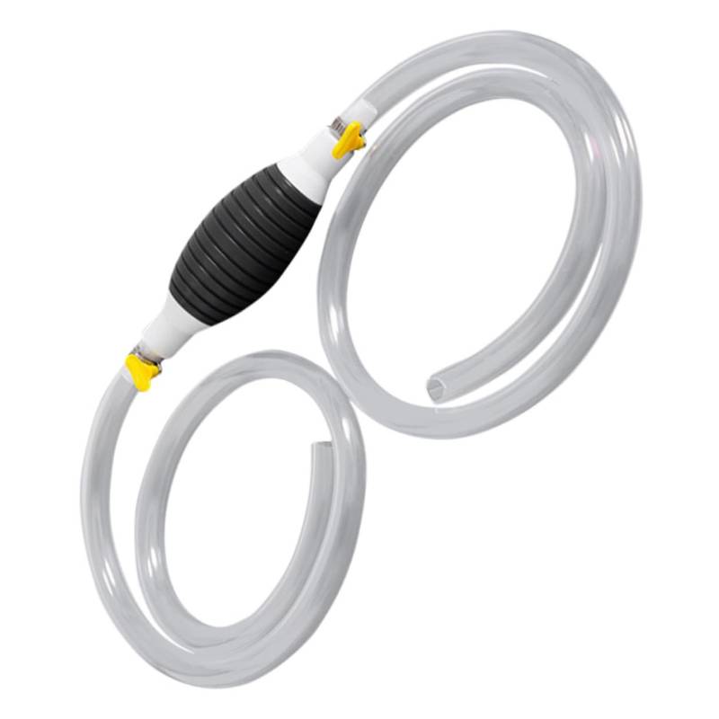 HOLIDYOYO Handbetriebene Benzin Siphonpumpe Mit Schlauch Manuelle Kraftstoffübertragung Für Autos Multifunktionale Handpumpe Für Öl Und Kraftstofftanks Langlebig von HOLIDYOYO