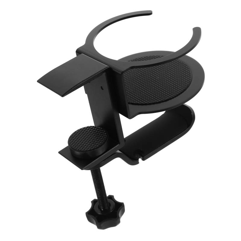 HOLIDYOYO Kopfhörerständer Mit Rotation Schreibtischaufsatz Für Getränke Headset Platzsparender Halter Für Gaming Büro Elegantes Design in Einfach Zu Montieren von HOLIDYOYO