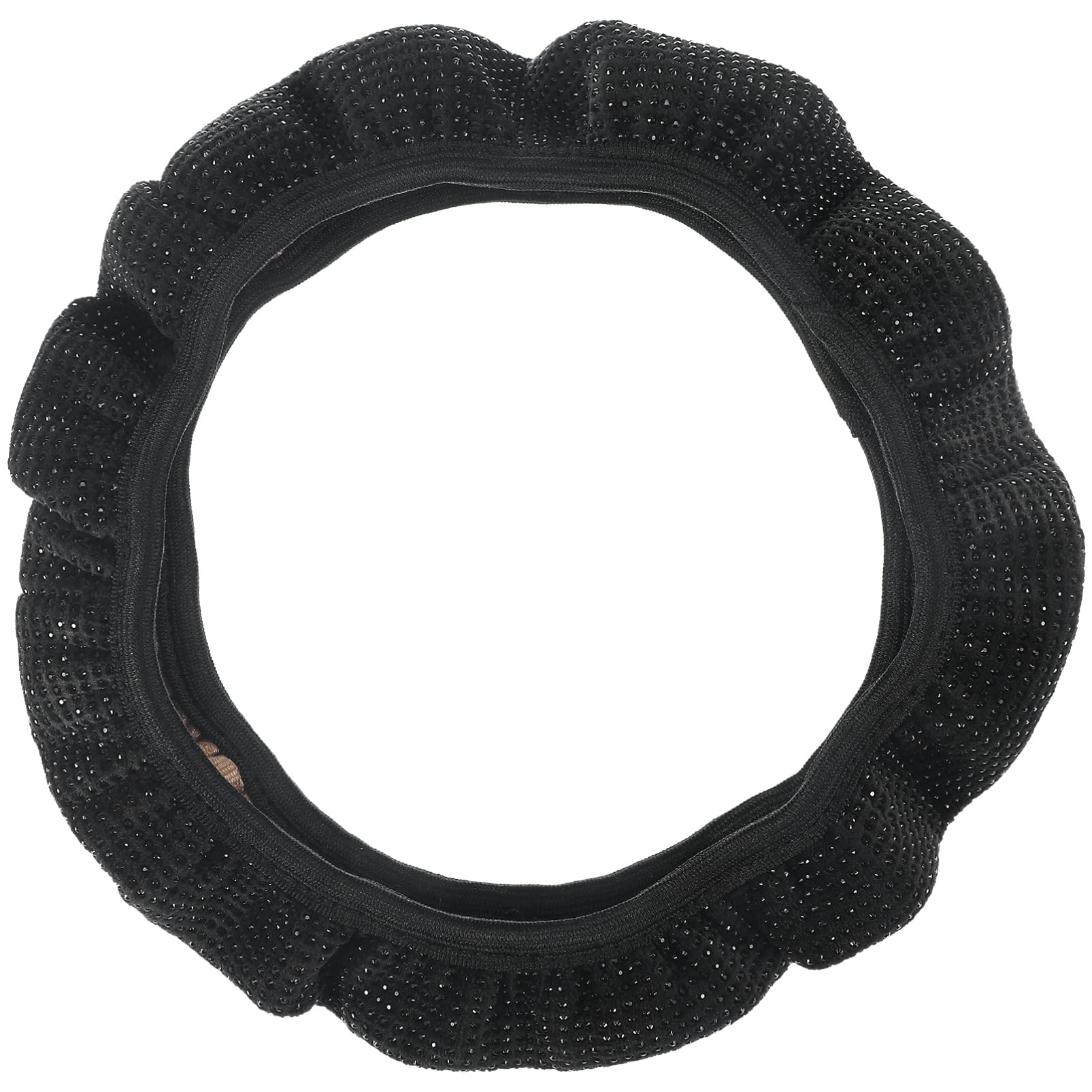 HOLIDYOYO Lenkradbezug mit Funkelnden Strasssteinen Bling Lenkradabdeckung für Auto Rutschfeste Handhabung Einfache Installation Kompatibel mit Meisten Lenkrädern HOLIDYOYO Lenkradbezug mit Funkelnden Strasssteinen Bling Lenkradabdeckung für Auto Rutschfeste Handhabung Einfache Installation Kompatibel mit Meisten Lenkrädern von HOLIDYOYO
