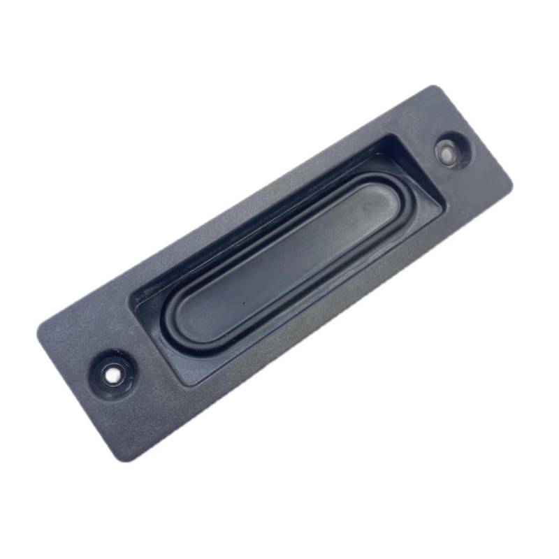 HOLIV Heckklappenöffner Gummiknopf 30634191 Für Volvo C70 2006-2008, S40, S80, V50, XC60 Entriegelungsschalter Kofferraumdeckel Lukenverriegelung, Drucktaste, Schwarz, Manuell von HOLIV