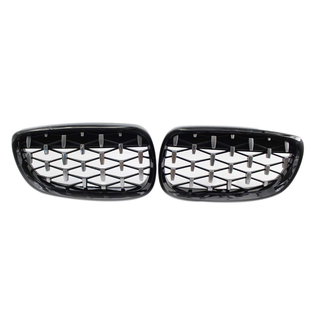 HOMEDEK Front Nieren, Front Haube Meteor FüR- 3 Serie E92 E93 Coupé 2006-2010 Glanz Schwarz + Chrom HOMEDEK Front Nieren, Front Haube Meteor FüR- 3 Serie E92 E93 Coupé 2006-2010 Glanz Schwarz + Chrom von HOMEDEK