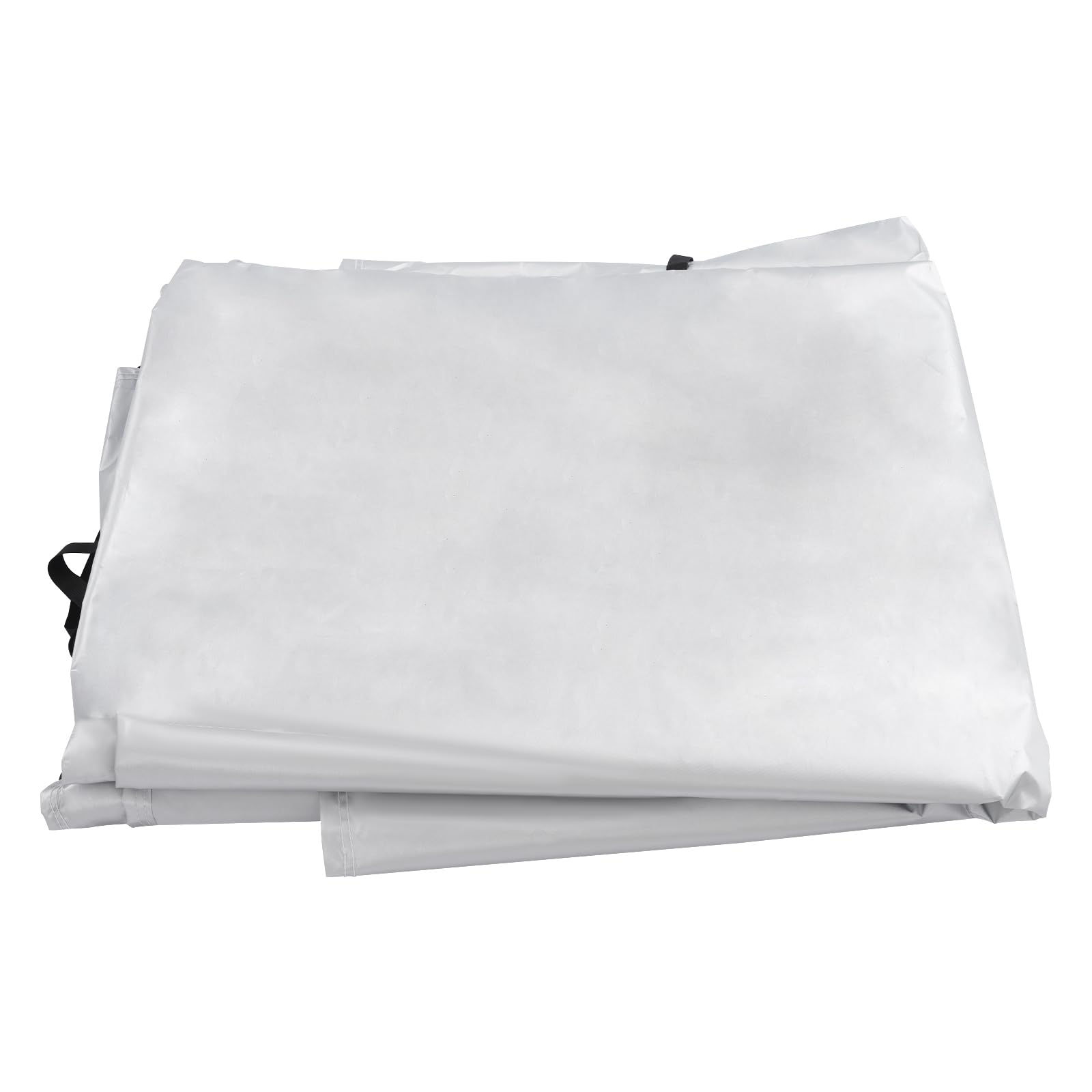 Schützende Dachabdeckung Wohnwagen Abdeckung Dach 210D Oxford Wohnmobil Dachschutzplane Wohnmobilabdeckungen Schutzdach Dachabdeckung für Wasserdicht Sonnensicher Winddicht (Silber, 7.5x3m) von HOMEONENIC