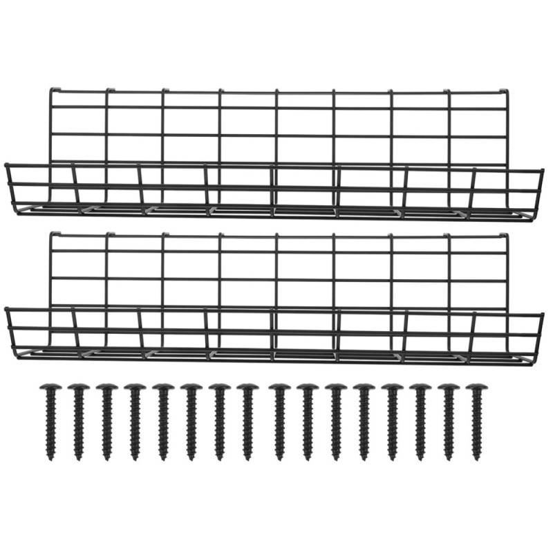 HOMSFOU 1 Satz Draht Aufbewahrungsregal Netz Kit Draht Organizer Verlängerungskabel Organizer Kabel Organizer Kabelbinder Kabelhalter Konvertereinheit Mehrere Computer 2 Stück von HOMSFOU