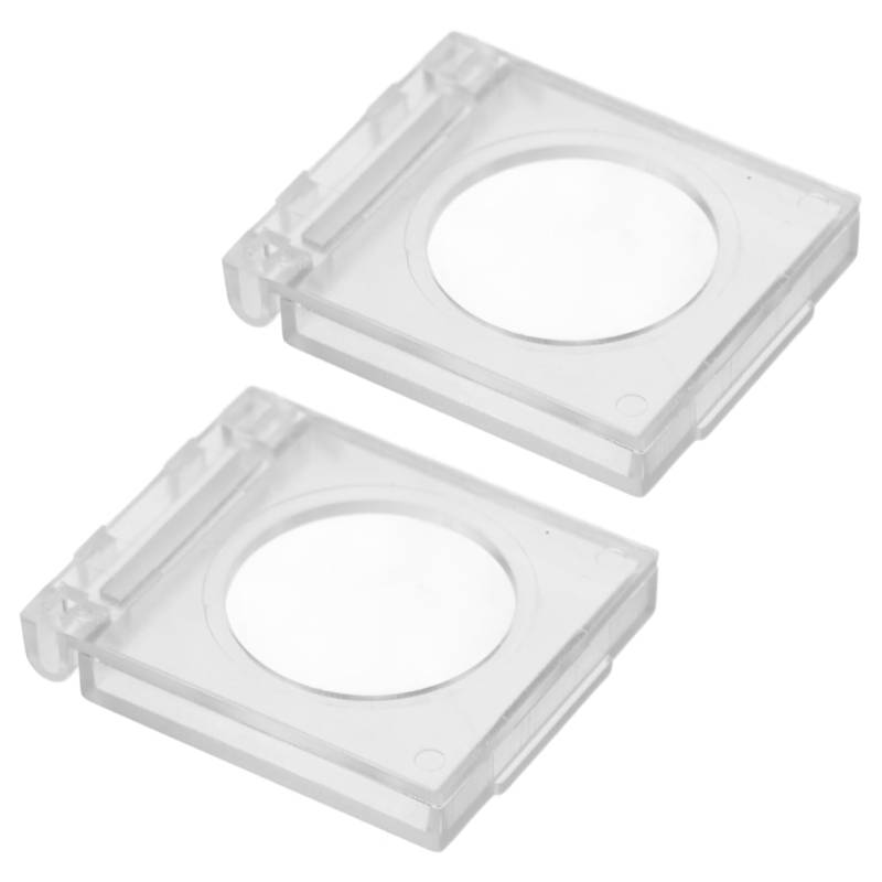 HOMSFOU 2St Schutzplatte für Diamantmalerei Befestigung Bausätze Diamantstifte Bucht Kabel Diamant Gemälde Zubehör Touch Button Abdeckung Pad-Schalterschutz Schallwand Plastik Transparent von HOMSFOU
