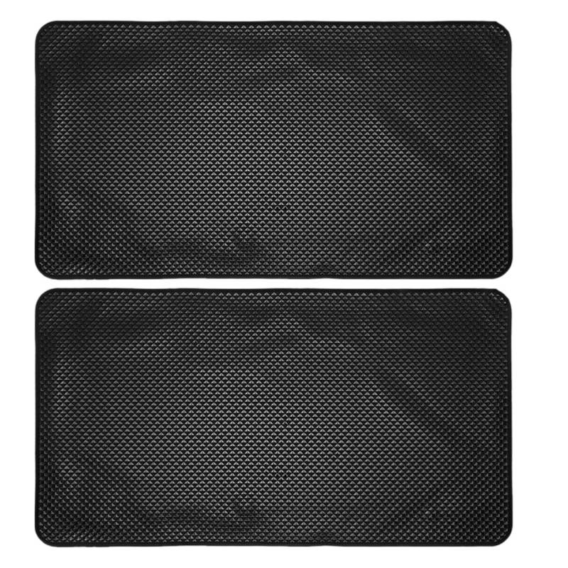 HOMSFOU Auto Pad rutschfeste Griffmatte für Armaturenbrett PU Material Vielseitig Einsetzbar zur Sicheren Aufbewahrung von Sonnenbrillen Telefonen von HOMSFOU