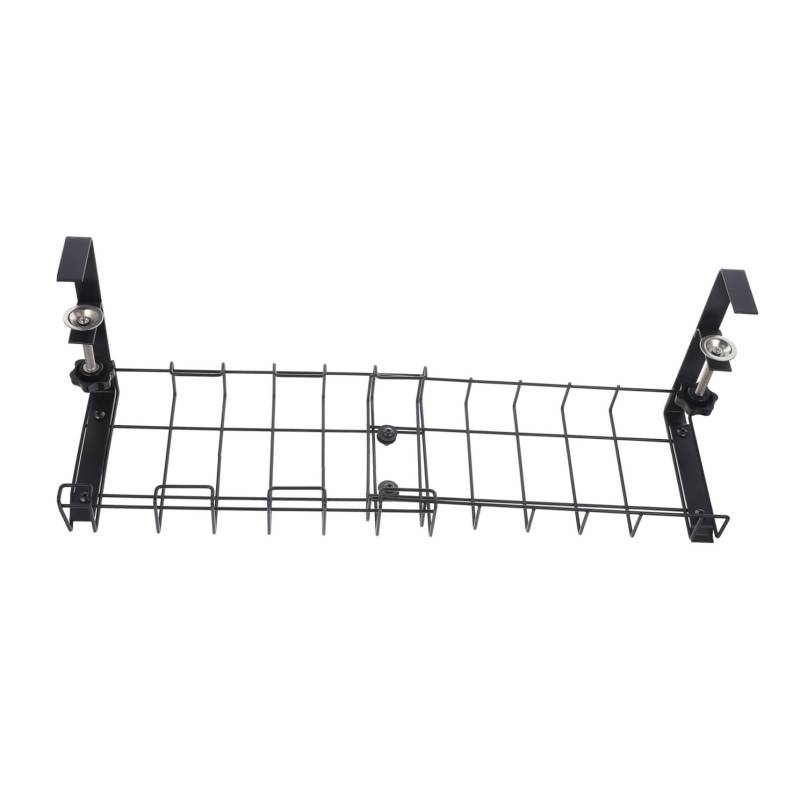 HOMSFOU Kabel Organizer Für Unter Den Tisch Drahtgestell Für Kabel Stromleiste Kabelbinder Kabelmanagement Unter Dem Schreibtisch Kabel Organizer Kabelhalter Schreibtischständer von HOMSFOU