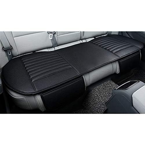 HONCENMAX Auto Sitzbezug Kissen Pad Mat - Atmungsaktiv Auto Seat Protector - Auto Interior Autozubehör - PU Leder Bambuskohle - 1 Packung Rücksitzabdeckung HONCENMAX Auto Sitzbezug Kissen Pad Mat - Atmungsaktiv Auto Seat Protector - Auto Interior Autozubehör - PU Leder Bambuskohle - 1 Packung Rücksitzabdeckung von HONCENMAX