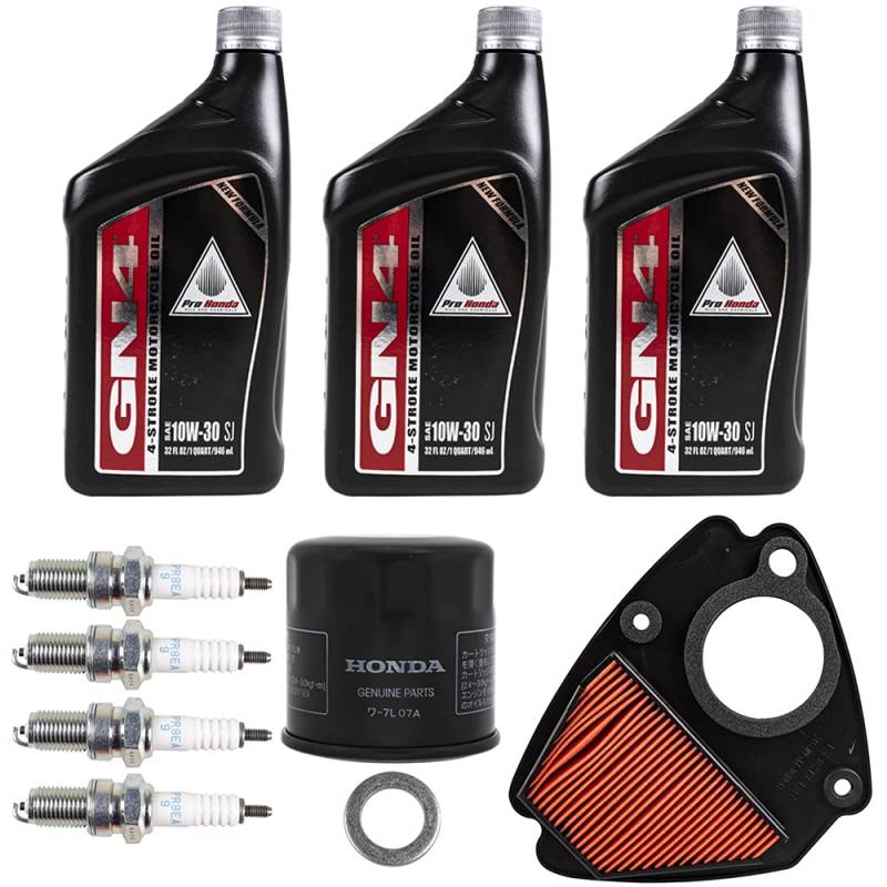 New 1999-2007 Honda VT 600 VT600 Shadow VLX OE Complete Oil Service Tune-Up Kit by Honda von HONDA