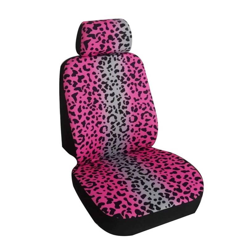 Leopardenmuster Wasserdicht Universelle Auto Sitzbezüge,Polyester Autositzbezüge Vorne/Hinten Sitzschutz,Auto Vordersitze Protector Sitz Kopf Abdeckung Set von 2/4/9 für Fahrzeuge,SUV A 9 Stücke von HONGBI