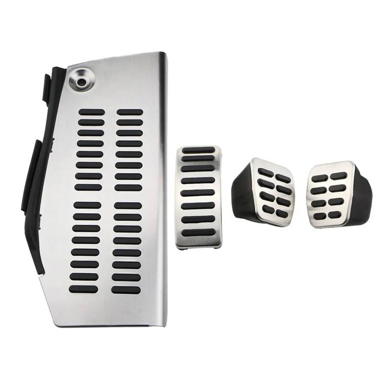 Auto Gaspedal Für A3 Auto Pedal Abdeckung Edelstahl Bremse Kupplung Pedal Auto Fuß Pedale Bremspedal Pedalabdeckung(MT) von HONGSHIZI