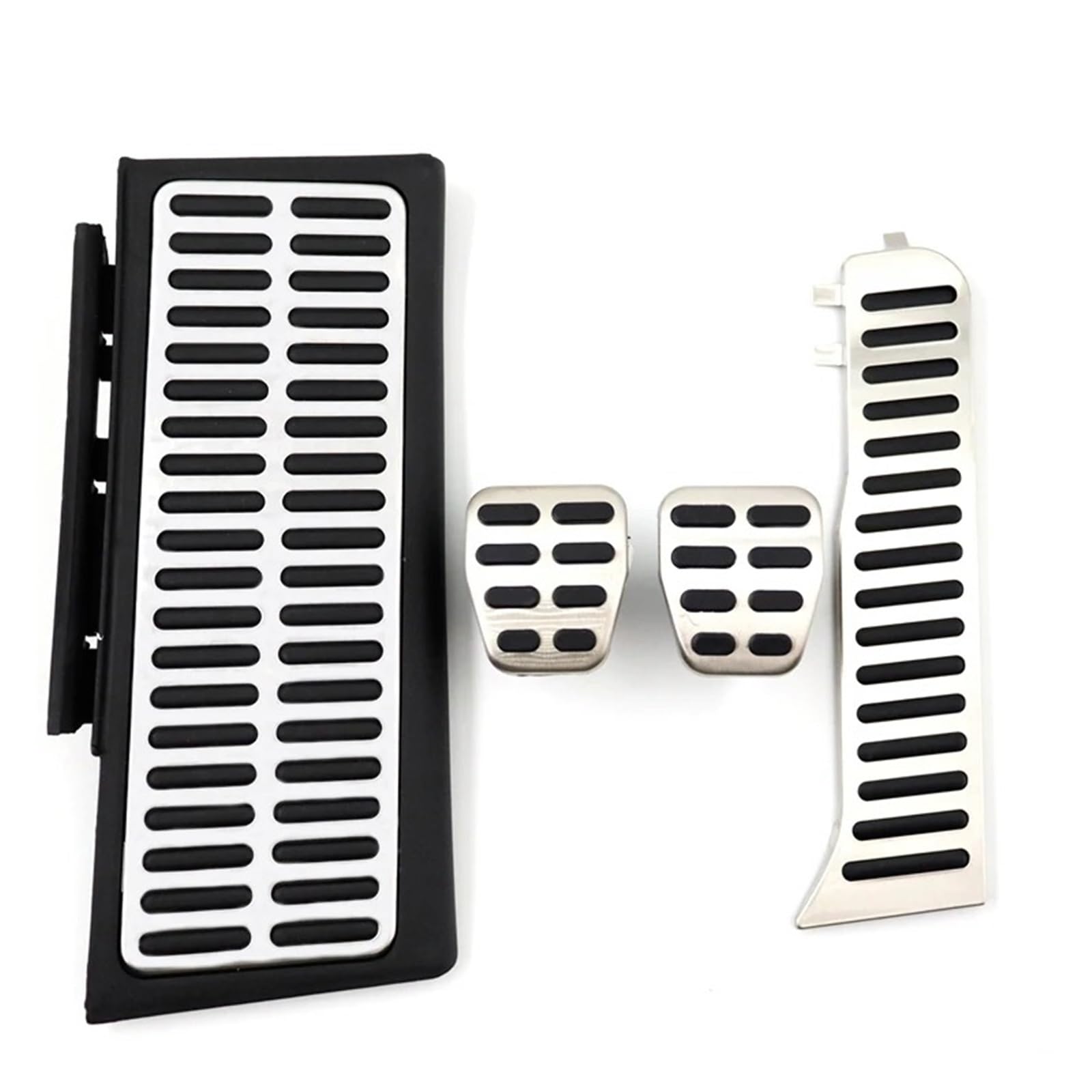 Auto Gaspedal Für A3 S3 8P 2006-2008 2009 2010 2011 2012 2013 Autopedale Gaspedal Bremse rutschfeste Pedal Edelstahl-Abdeckpolster Pedalabdeckung(4 pcs) von HONGSHIZI