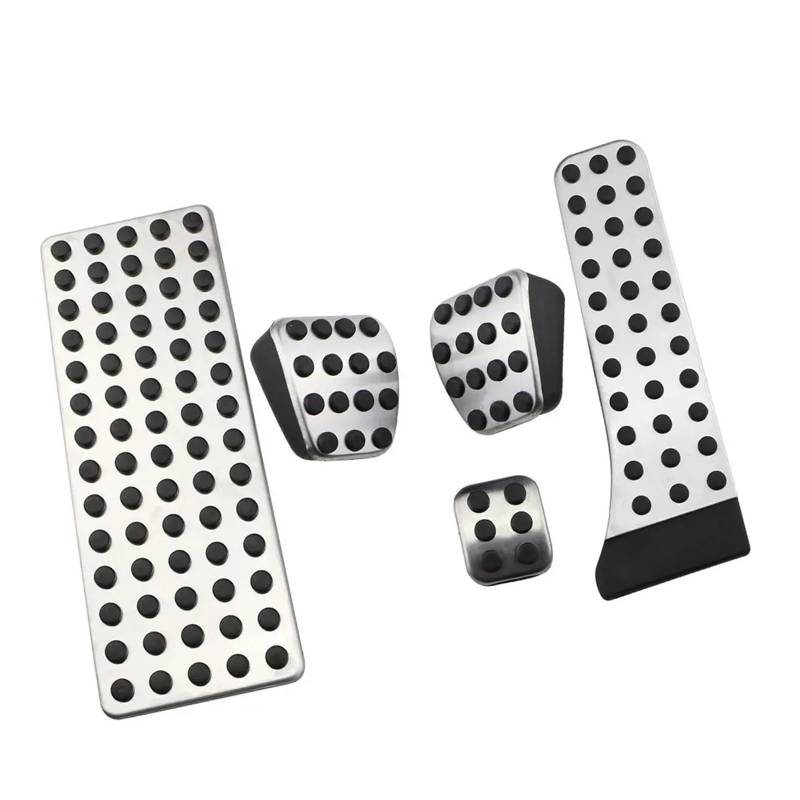 Auto Gaspedal Für C-Klasse W202 W203 W204 W205 W206 Auto-Fußpedal at MT Gaspedal Bremse Edelstahl rutschfeste Pedalabdeckung Pedalabdeckung(5 pcs) von HONGSHIZI