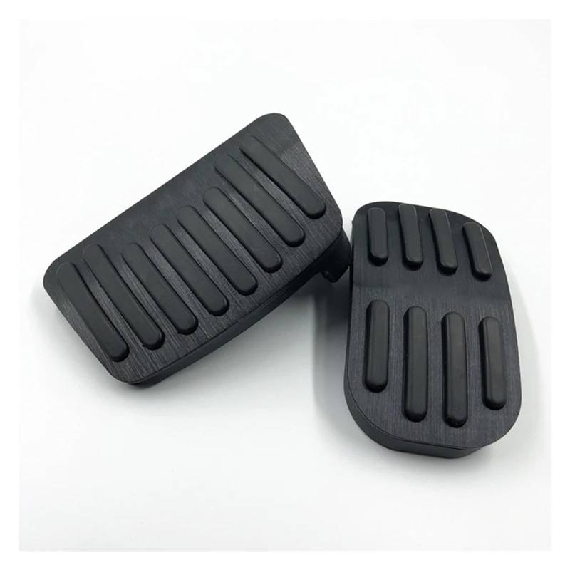 Auto Gaspedal Für Corolla E210 Für Hybrid 2019 2020 2021 2022 2023 2024 Auto Kraftstoff Gaspedal Bremse Rest Fuß Pedale Abdeckung Pedalabdeckung(at 2pcs Black) von HONGSHIZI