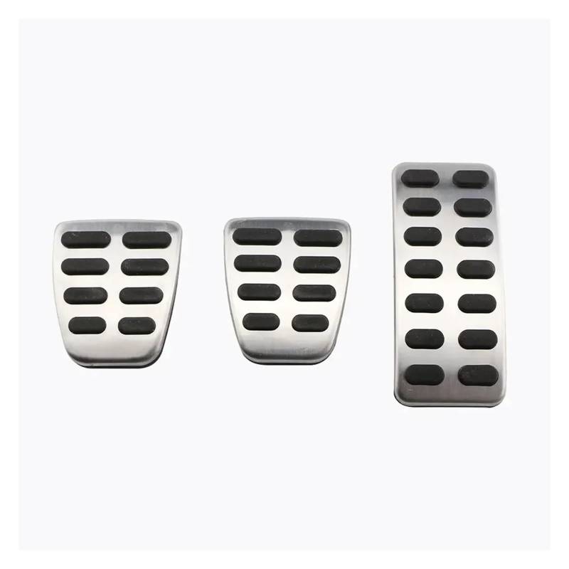 Auto Gaspedal Für Kia Für K2 Für Rio Für Soul KX3 2010-2019 2018 2017 2016 2015 Auto Kraftstoff Bremse Rest Fußpedale Pedal Abdeckung Pedalabdeckung(MT Without Rest) von HONGSHIZI