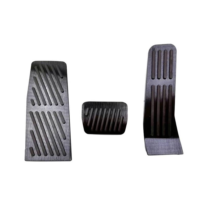 Auto Gaspedal Für Mazda 3 Für BP MX30 CX30 CX50 CX60 2019 2020 2021 2022 2023 2024 Auto Fußstütze Pedal Gaspedal Bremspedale Abdeckung Pedalabdeckung(at 3pcs Black) von HONGSHIZI