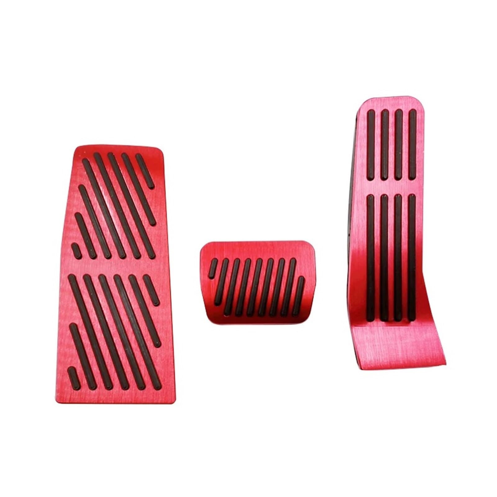Auto Gaspedal Für Mazda 3 Für BP MX30 CX30 CX50 CX60 2019 2020 2021 2022 2023 2024 Auto Fußstütze Pedal Gaspedal Bremspedale Abdeckung Pedalabdeckung(at 3pcs Red) von HONGSHIZI