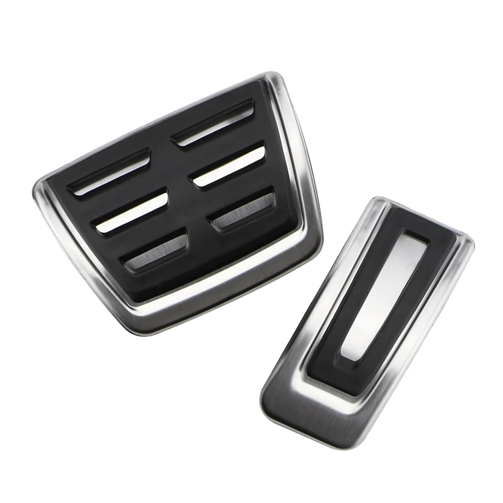 Auto Gaspedal Für Polo 2017 2018 2019 2020 2021 2022 Auto LHD Pedale Edelstahl Gas Bremspedal Schutz Pads Abdeckung Pedalabdeckung(at Without Rest) von HONGSHIZI