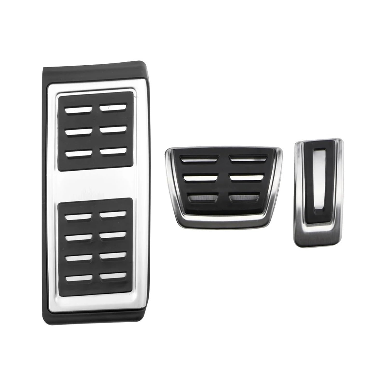 Auto Gaspedal Für Polo 2017 2018 2019 2020 2021 2022 Auto LHD Pedale Edelstahl Gas Bremspedal Schutz Pads Abdeckung Pedalabdeckung(at with Rest) von HONGSHIZI