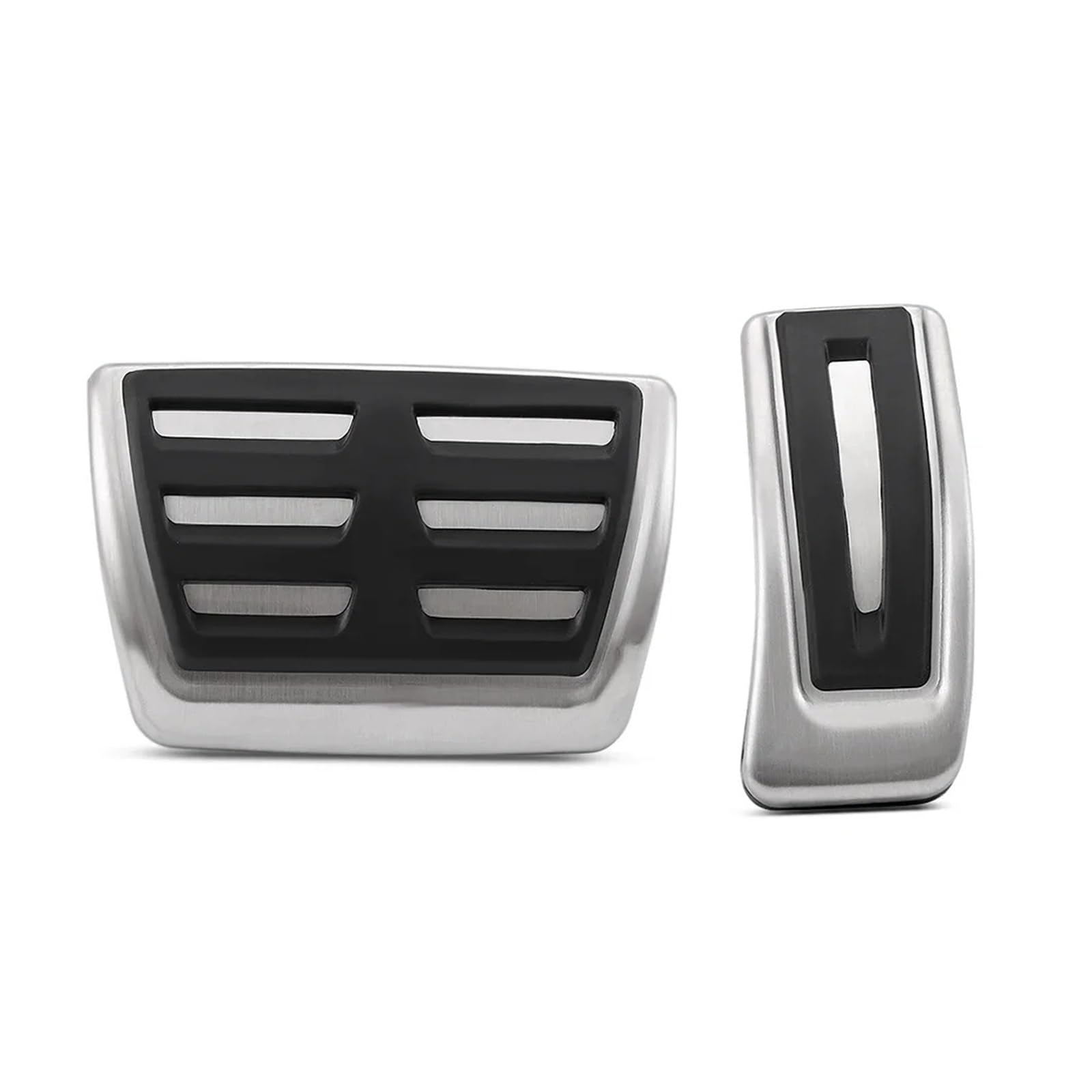 Auto Gaspedal Für Polo Für Virtus 2018~2024 at MT Pedale Gasbremse Fußstütze Edelstahl rutschfeste Pedalabdeckung Pad Beschleuniger Pedalabdeckung(2pcs) von HONGSHIZI