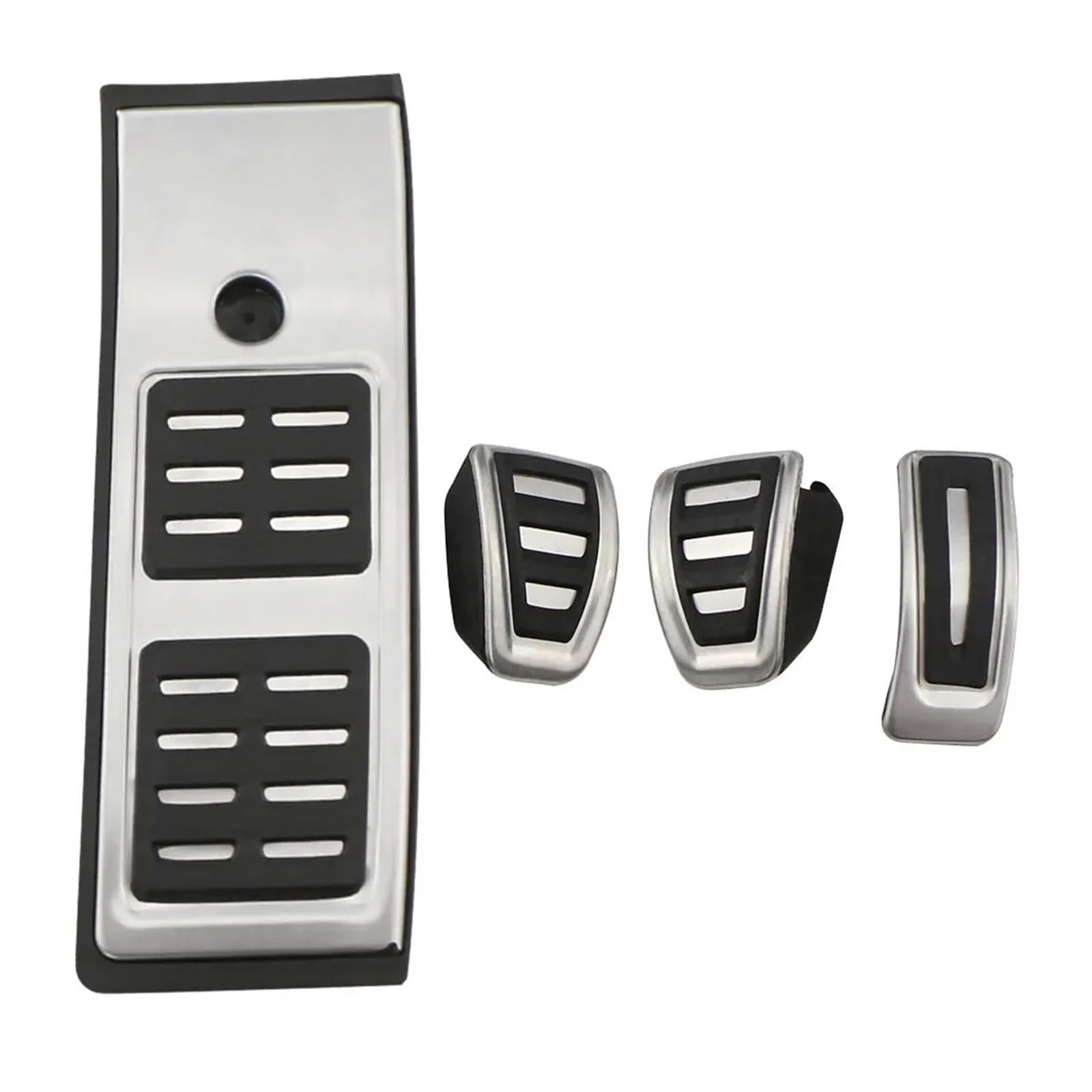 Auto Gaspedal Für Q5 2016 2017 2018 2019 Auto Fußpedalabdeckung Kraftstoff Gaspedal Bremspedal Pedale Zubehör Pedalabdeckung(MT with Rest Pedal) von HONGSHIZI