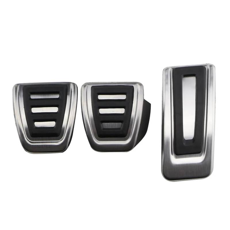 Auto Gaspedal Für SEAT Für MII 2012~2017 2018 2019 2020 2021 2022 Auto Fußpedale Gaspedal Bremse Edelstahl Pedal Pad at MT Pedalabdeckung(3 pcs) von HONGSHIZI