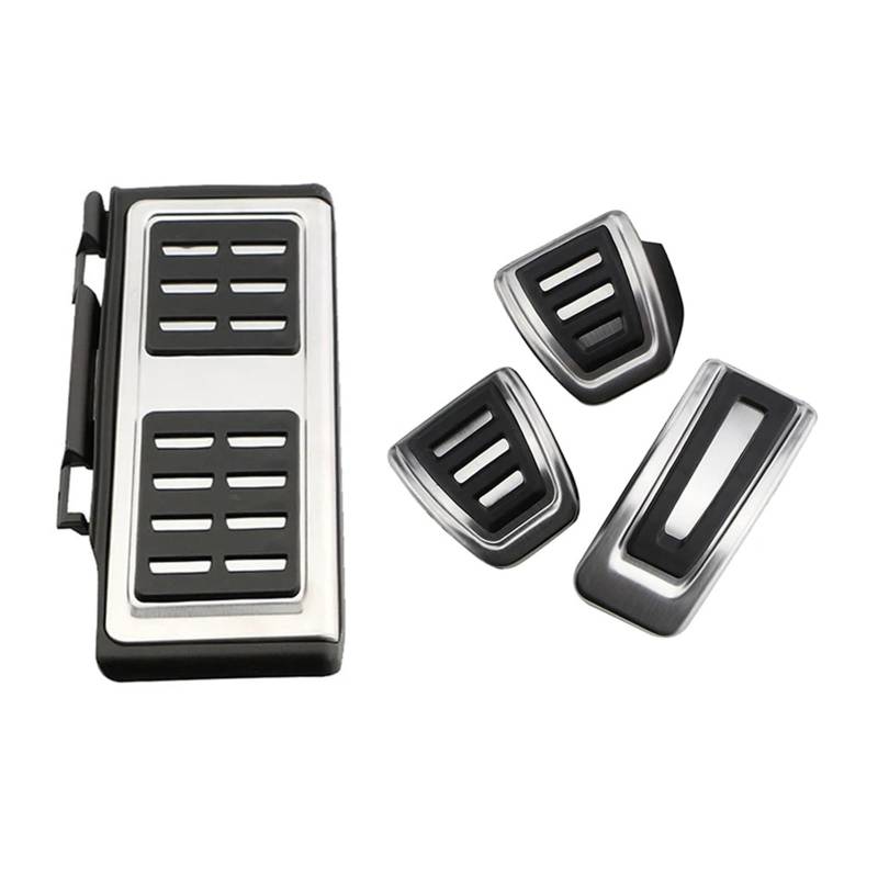 Auto Gaspedal Für Seat Für Leon 2012-2015 2016 2017 2018 2019 2020 2021 Autopedale Abdeckung Fußstütze Gas Bremse Kupplung Pedal Pad Pedalabdeckung(Full MT 4 Pcs) von HONGSHIZI