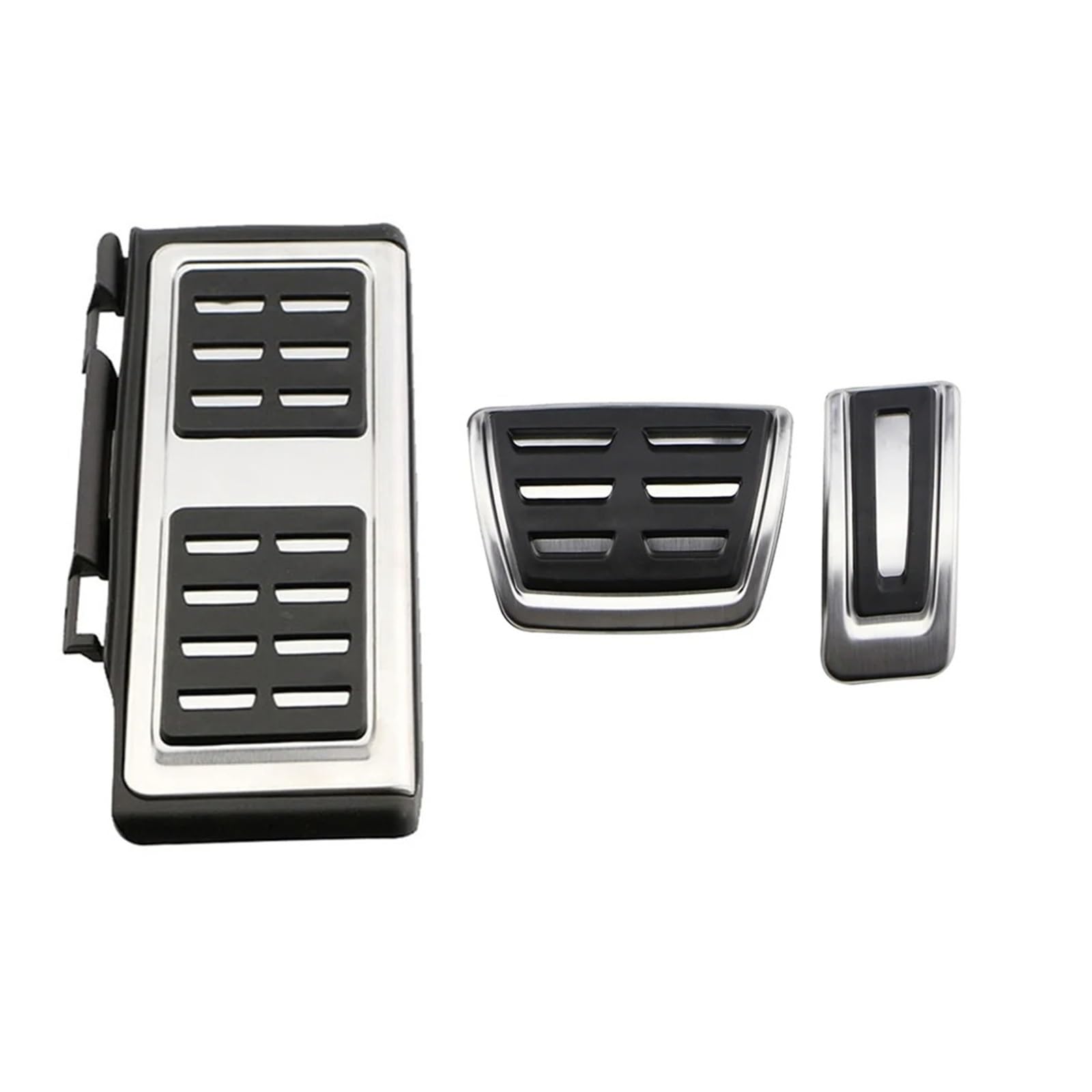 Auto Gaspedal Für Seat Für Leon 5F MK3 2013-2015 2016 2017 2018 2019 2020 Auto Sport Kraftstoff Bremspedalabdeckung Restfood Pedale Pedalabdeckung(3Pcs at with Rest) von HONGSHIZI