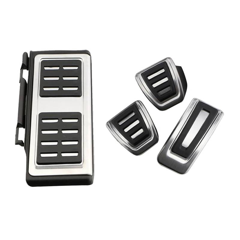 Auto Gaspedal Für Seat Für Tarraco Für Ibiza Für Leon Für Arona Für Ateca 2018-2020 2021 Auto Fußstütze Gas Bremspedal Abdeckung Pedale Pedalabdeckung(MT with Rest) von HONGSHIZI