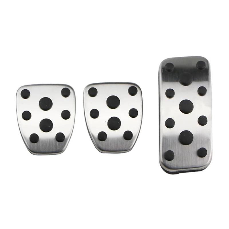 Auto Gaspedal Für Subaru Für Forester 2006-2018 Für XV 2012-2017 Für Impreza 2006-2015 Autopedale Kit Gasbremspedal Restfoot Pedal Pedalabdeckung(MT 3 pcs) von HONGSHIZI