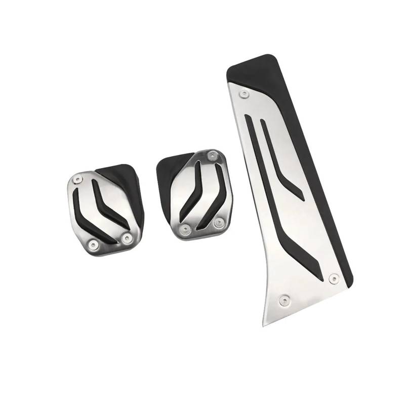 Auto Gaspedal Für X3 F25 2011-2017 Für X4 F26 2014-2017 Autopedale LHD Kraftstoff Gas Bremse Kupplung Fußstütze Totpedal Pad Abdeckung Pedalabdeckung(MT Without Rest) von HONGSHIZI