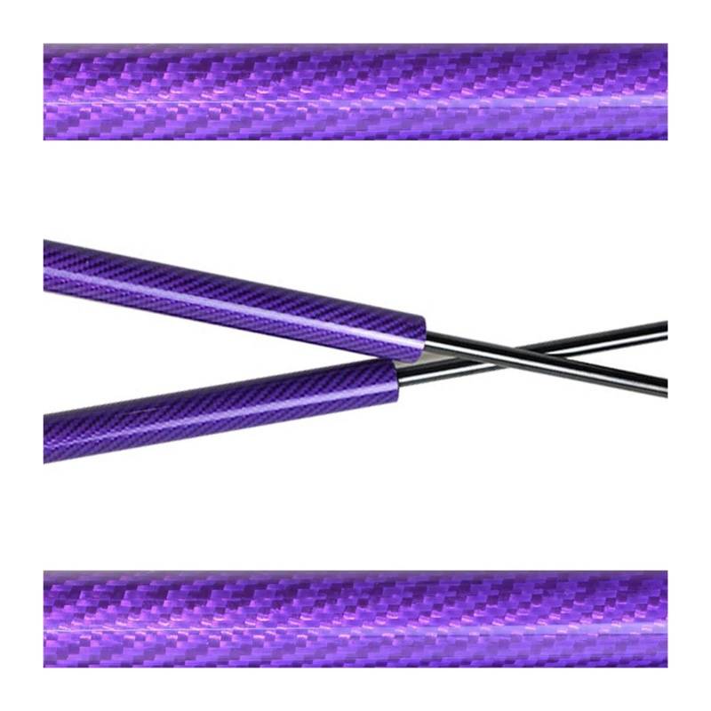 Gasfeder Stoßdämpfer 2 Stück Für Grand Für C4 Für Picasso 2013–2022 Auto Heckklappe Kofferraum Federheber Unterstützt Stoßdämpfer Carbon Fiber Kolbenstangen Gasdruckfedern(Purple Carbon Fiber) von HONGSHIZI