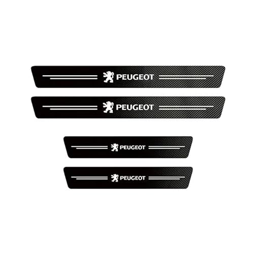 4 Stück Kohlefaser Türschwellenschutz für Peugeot 308 CC I 2009-2011, Türschweller Schutzfolie Auto Aufkleber Schutz für Fahrzeuge,B 4 Stück Kohlefaser Türschwellenschutz für Peugeot 308 CC I 2009-2011, Türschweller Schutzfolie Auto Aufkleber Schutz für Fahrzeuge,B von HONGYANFA