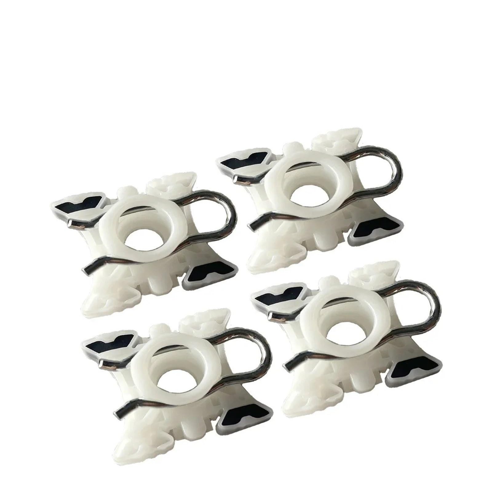 Fensterheber 2/4/6/8PCS Fensterheber Regler Clips Schiebe Für 3 5 7 Serie M3 M5 E32 E34 E36 Z3 51321938884 Fensterheber Elektrisch(4 Stück) von HONGYISM