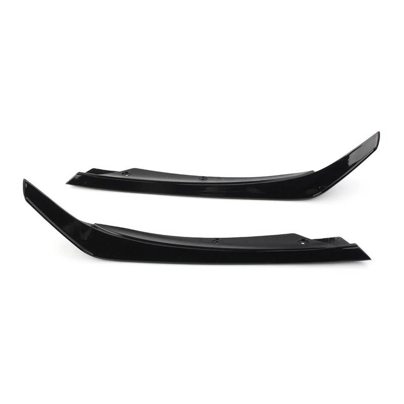 Frontstoßstange Spoiler Frontspoiler Lippe 1 Paar Auto Front Lip Spoiler Flossen Splitter Dekoration Trim Für Benz A-Klasse W176 A200 A45 Für AMG 2016 2017 2018 Glanz Schwarz von HONGYISM