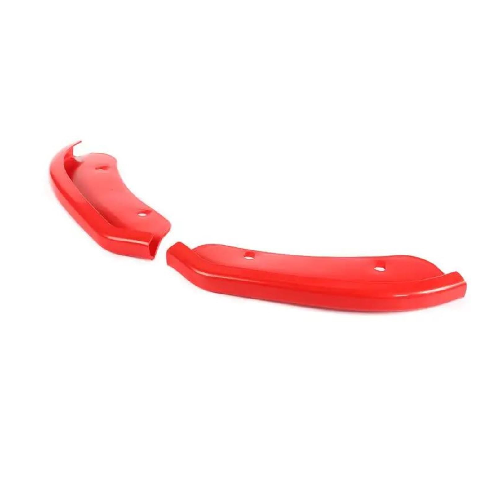 Frontstoßstange Spoiler Frontspoiler Lippe 1 Paar Stoßstangenschutz Diffusor Spoiler Splitter Schutz Frontstoßstange Lippenschutz Abdeckung Für Dodge Für Challenger Für SRT 2015–2019 2018(Rot) von HONGYISM