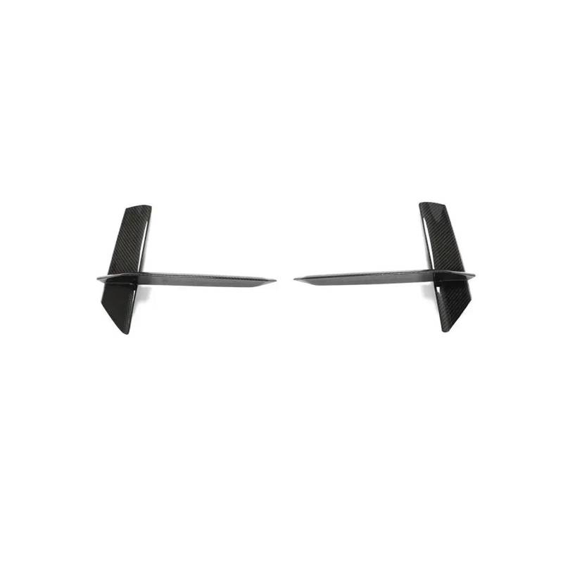 Frontstoßstange Spoiler Frontspoiler Lippe 2 Teile/Satz Dry Carbon Auto Vorderen Stoßfänger Scoop Zierleisten Für RS7 Sportback Fließheck 4-Tür 2020-2021 Front Splitter Canards von HONGYISM