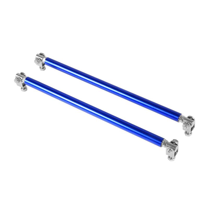 Frontstoßstange Spoiler Frontspoiler Lippe 200 Mm Verstellbare Vordere Stoßstangenlippe Splitter Strebenstange Krawattenstützstangen Universell Für Autos SUVs LKWs Spoiler(Blau) von HONGYISM