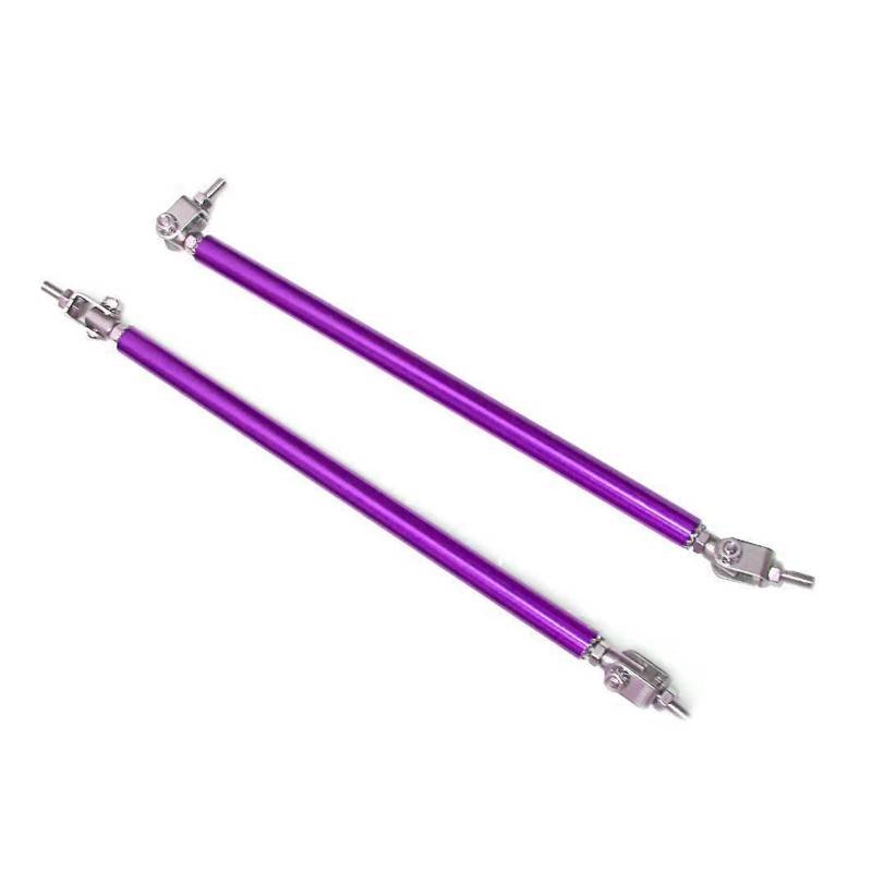 Frontstoßstange Spoiler Frontspoiler Lippe 200 Mm Verstellbare Vordere Stoßstangenlippe Splitter Strebenstange Krawattenstützstangen Universell Für Autos SUVs LKWs Spoiler(Violett) von HONGYISM