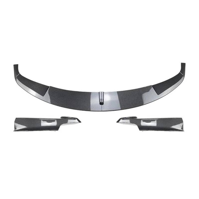 Frontstoßstange Spoiler Frontspoiler Lippe 3PC Für 3 Serie F30 F31 Tech 320i 2013-2018 2019 2014 2015 Front Kinn Stoßstange Lip Body Spoiler Splitter Stoßstange Canard Lip Splitter(Carbon Look) von HONGYISM