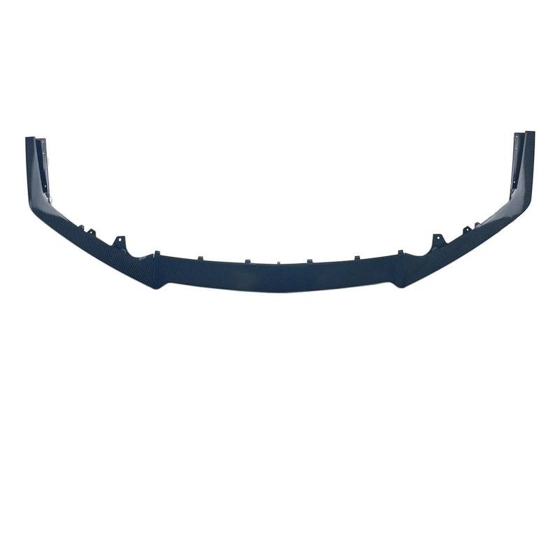 Frontstoßstange Spoiler Frontspoiler Lippe 3Pcs Front Lip GT500 Stil Für Ford Für Mustang 2014-2015 2016 2017 2018 2019 2020 2021 Auto Frontschürze Spoiler Splitter(Kohlefaser-Optik) von HONGYISM
