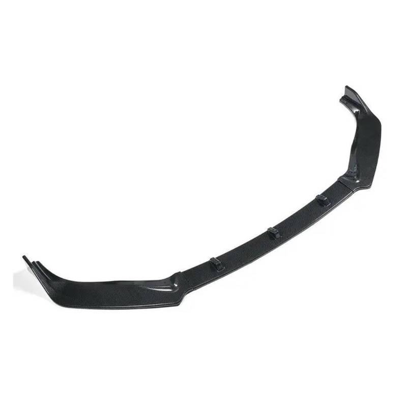Frontstoßstange Spoiler Frontspoiler Lippe 3Pcs Frontschürze Lip Spoiler Für Nissan Für Sentra 2016 2017 2018 2019 Diffusor Splitter Körper Zubehör Glanz Schwarz Carbon Faser(Kohlefaser) von HONGYISM