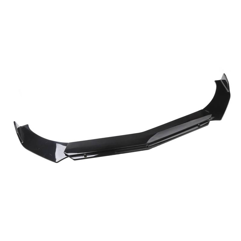Frontstoßstange Spoiler Frontspoiler Lippe 3Pcs Universal Front Bumper Lip Spoiler Für Benz Front Rock Splitter Auto Körper Außen Schutz Verlängerung Dekoration(Gloss Black) von HONGYISM