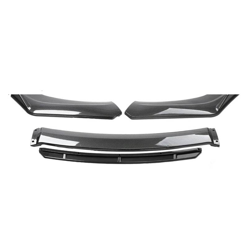 Frontstoßstange Spoiler Frontspoiler Lippe 4PCS Für Kia Für Optima K5 2014 2015 2016 2017 Seite Splitter Diffusor Körper Kit Spoiler Guards Universal Auto Zubehör Frontschürze Lippe(Carbon Look) von HONGYISM