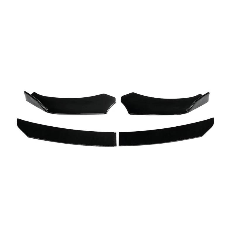 Frontstoßstange Spoiler Frontspoiler Lippe 4PCS Für Mazda 2 3 5 6 CX-3 CX5 2008-2021 Auto Zubehör Frontschürze Lip Spoiler Seite Splitter Kinn Körper Kit Wachen Deflektor(A) von HONGYISM