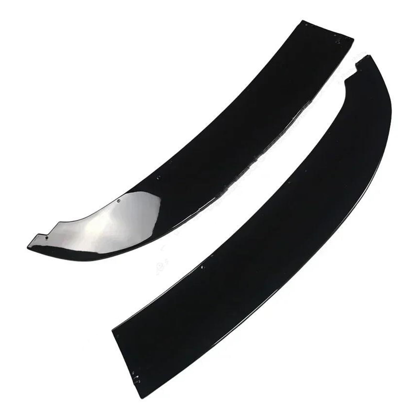 Frontstoßstange Spoiler Frontspoiler Lippe 4Pcs Für 3 Serie E90 E91 Für LCI Sport 2009 2010 2011 2012 Tuning Auto Front Lip Splitter Diffusor Körper Kit Spoiler(Gloss Black Lip) von HONGYISM