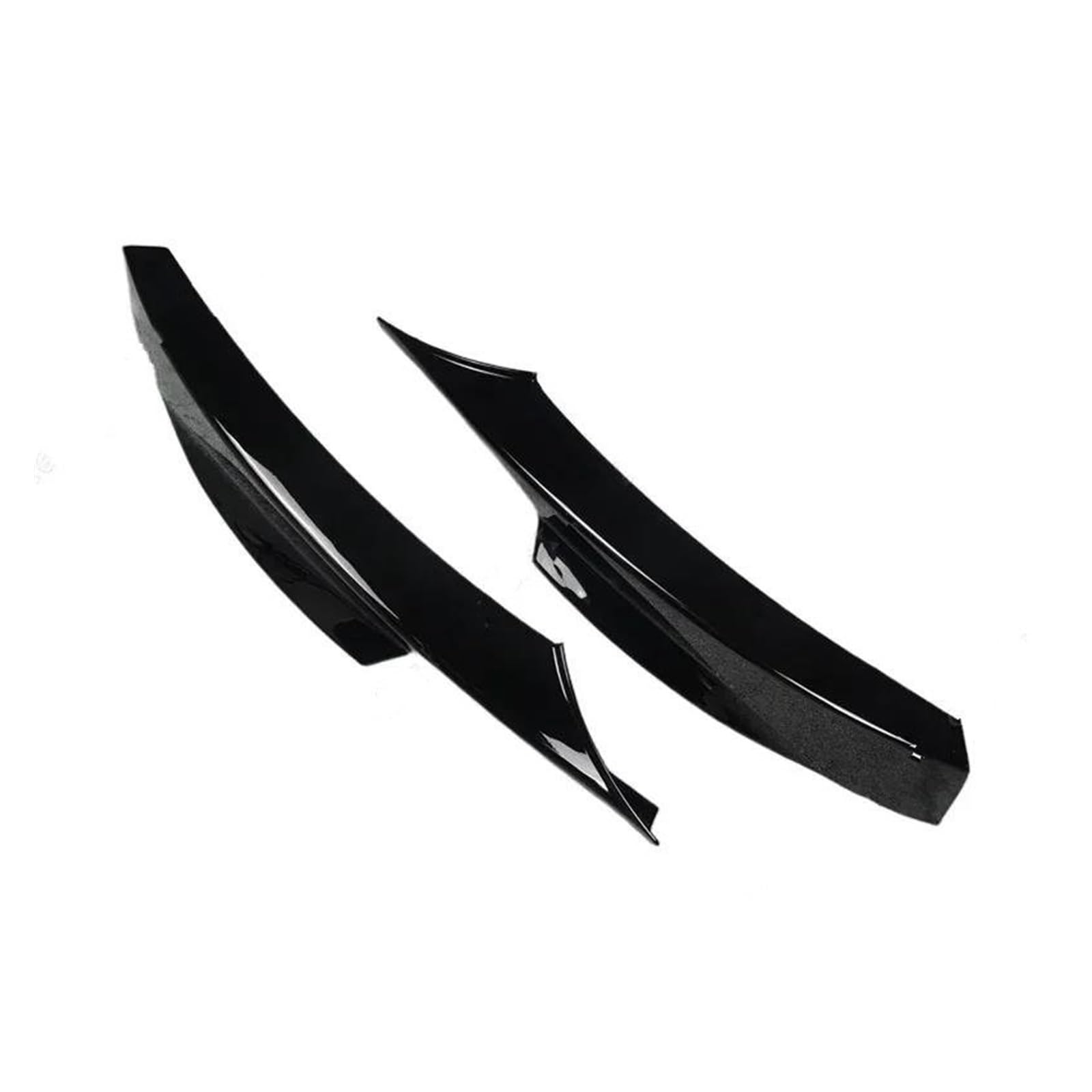 Frontstoßstange Spoiler Frontspoiler Lippe 4Pcs Für 3 Serie E90 E91 Für LCI Sport 2009 2010 2011 2012 Tuning Auto Front Lip Splitter Diffusor Körper Kit Spoiler(Gloss Black Splitter) von HONGYISM